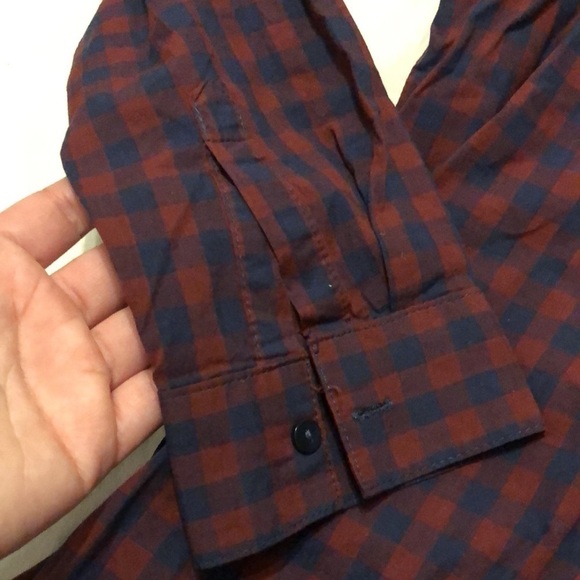 Old Navy Checkered Long Sleeve Tunic Size Extra Small - Picture 5 of 7